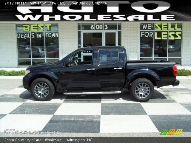 2012 Nissan Frontier SV Crew Cab in Super Black