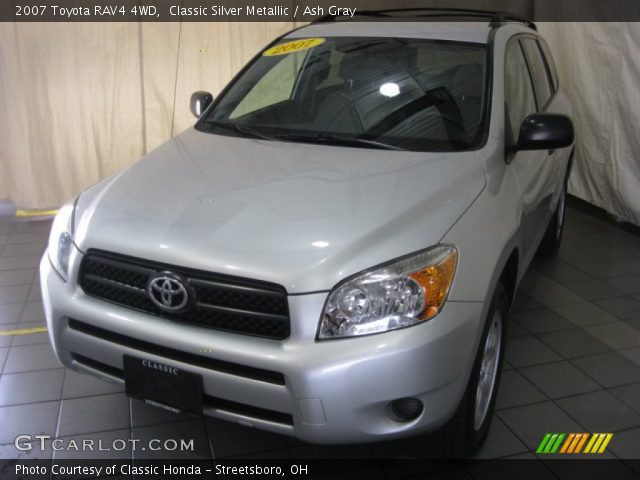 2007 Toyota RAV4 4WD in Classic Silver Metallic