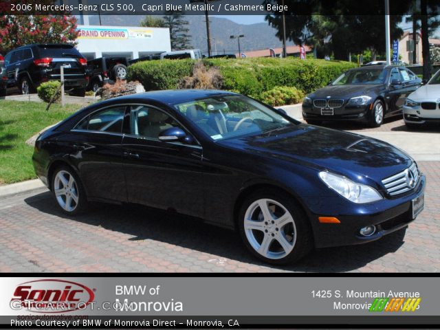 2006 Mercedes-Benz CLS 500 in Capri Blue Metallic