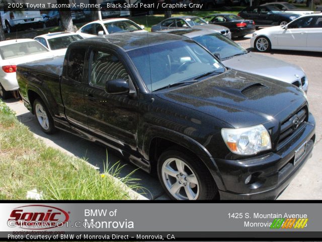 2005 Toyota Tacoma X-Runner in Black Sand Pearl