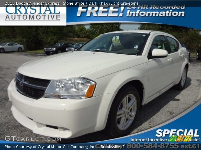 2010 Dodge Avenger Express in Stone White