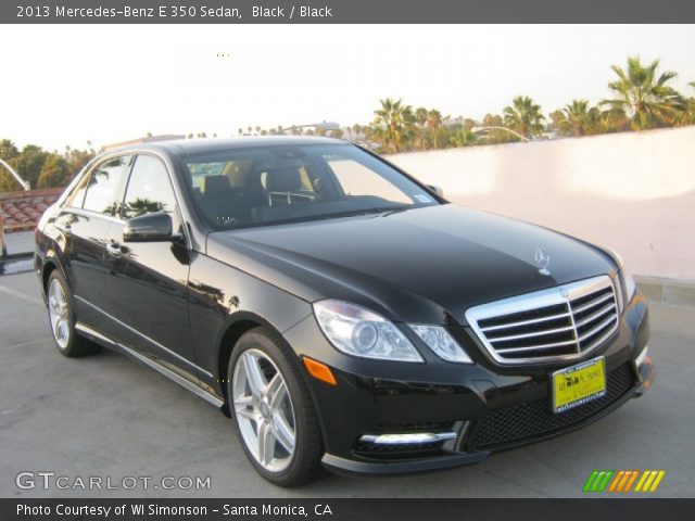 2013 Mercedes-Benz E 350 Sedan in Black