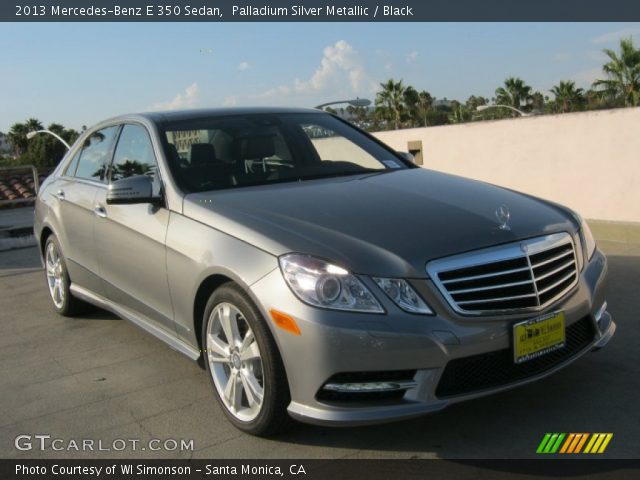 2013 Mercedes-Benz E 350 Sedan in Palladium Silver Metallic