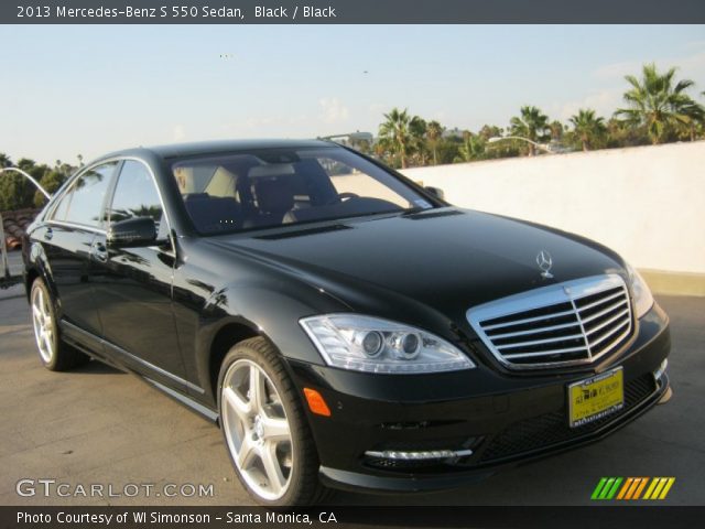 2013 Mercedes-Benz S 550 Sedan in Black