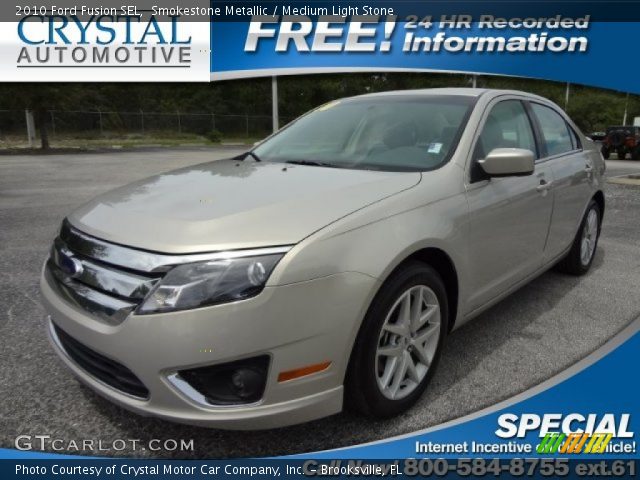 2010 Ford Fusion SEL in Smokestone Metallic
