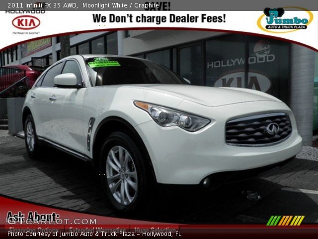 2011 Infiniti FX 35 AWD in Moonlight White