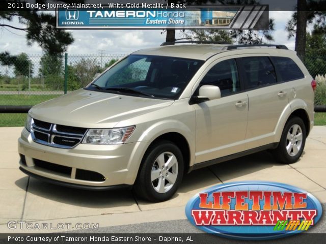 2011 Dodge Journey Mainstreet in White Gold Metallic