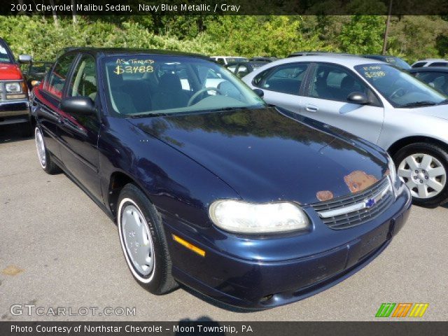 2001 Chevrolet Malibu Sedan in Navy Blue Metallic