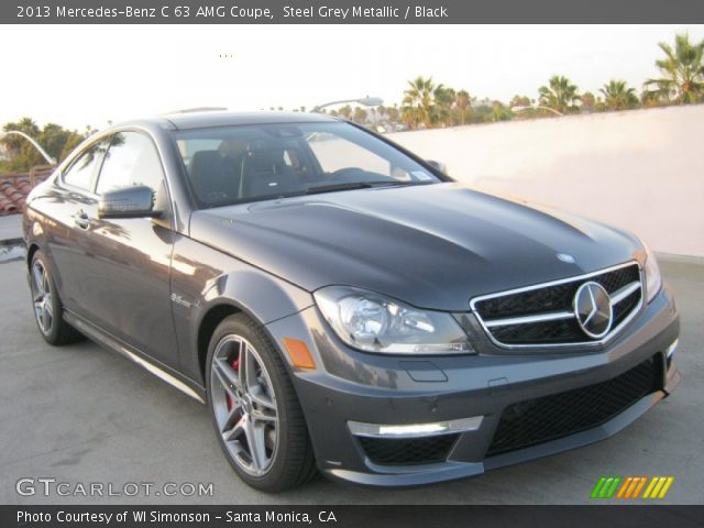 2013 Mercedes-Benz C 63 AMG Coupe in Steel Grey Metallic