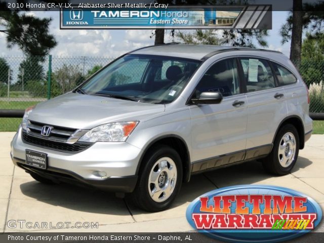 2010 Honda CR-V LX in Alabaster Silver Metallic