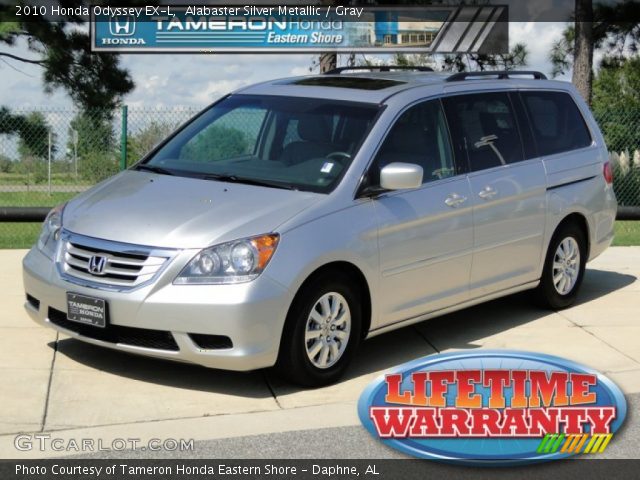 2010 Honda Odyssey EX-L in Alabaster Silver Metallic