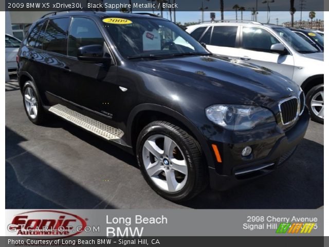 2009 BMW X5 xDrive30i in Black Sapphire Metallic