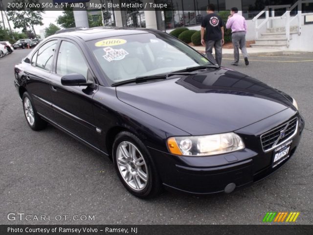 2006 Volvo S60 2.5T AWD in Magic Blue Metallic