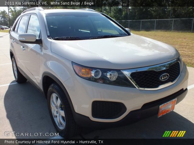 2011 Kia Sorento LX V6 in White Sand Beige