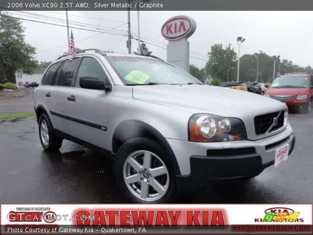 2006 Volvo XC90 2.5T AWD in Silver Metallic