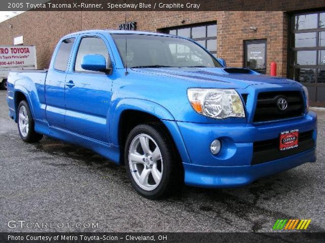 2005 Toyota Tacoma X-Runner in Speedway Blue