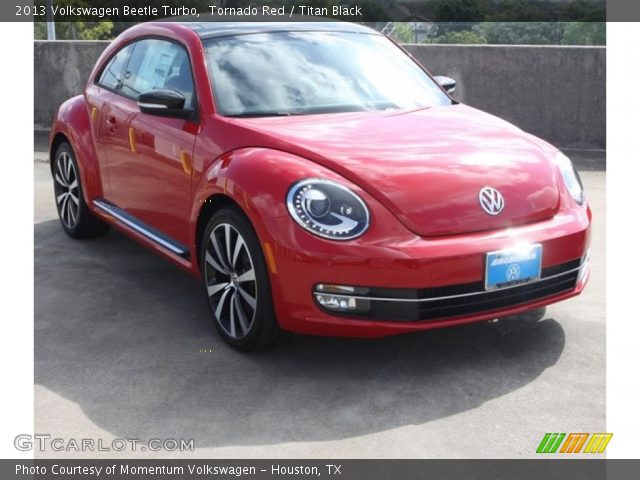 2013 Volkswagen Beetle Turbo in Tornado Red