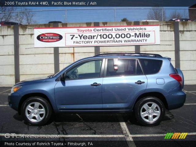 2006 Toyota RAV4 4WD in Pacific Blue Metallic