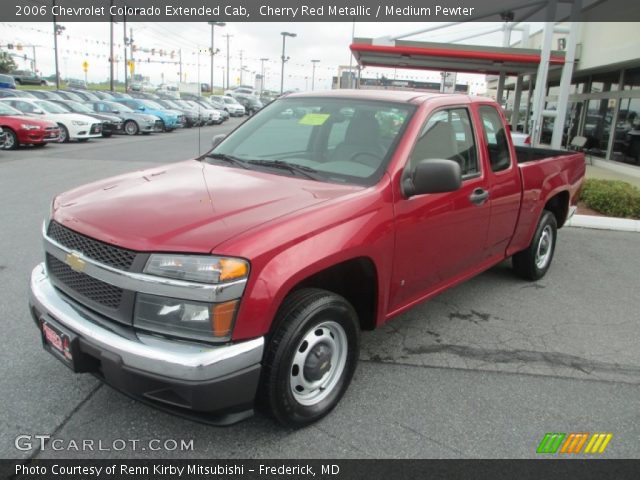2006 Chevrolet Colorado Extended Cab in Cherry Red Metallic