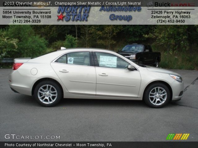 2013 Chevrolet Malibu LT in Champagne Silver Metallic