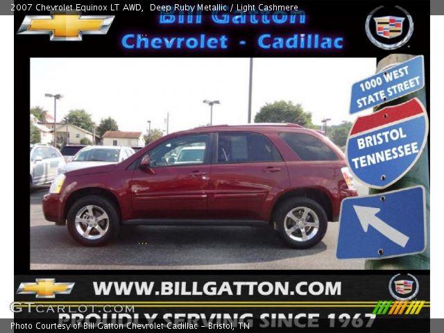 2007 Chevrolet Equinox LT AWD in Deep Ruby Metallic