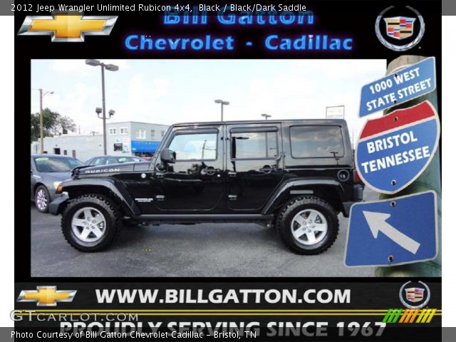 2012 Jeep Wrangler Unlimited Rubicon 4x4 in Black