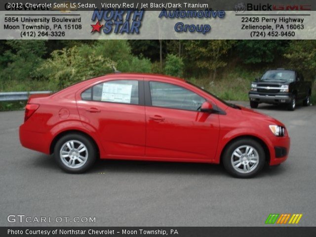 2012 Chevrolet Sonic LS Sedan in Victory Red
