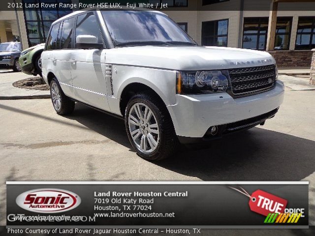 2012 Land Rover Range Rover HSE LUX in Fuji White