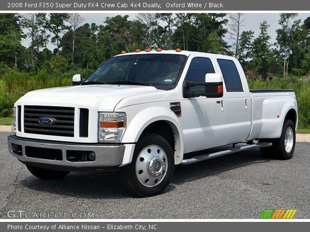 2008 Ford F350 Super Duty FX4 Crew Cab 4x4 Dually in Oxford White