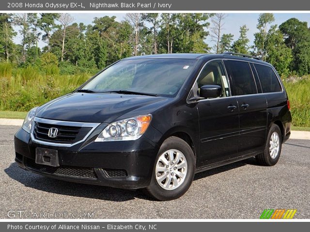 2008 Honda Odyssey EX-L in Nighthawk Black Pearl