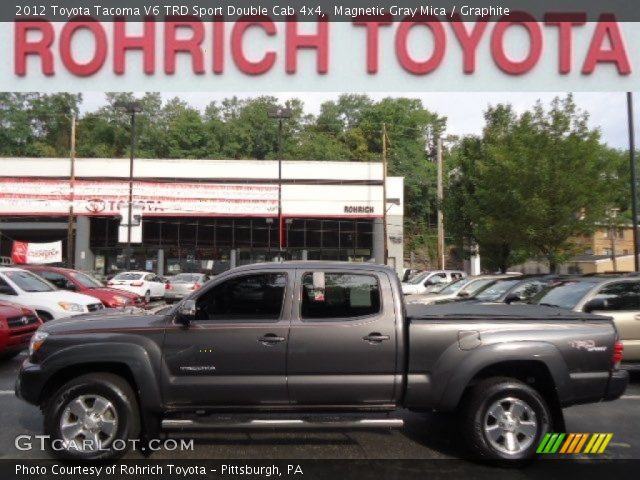 2012 Toyota Tacoma V6 TRD Sport Double Cab 4x4 in Magnetic Gray Mica