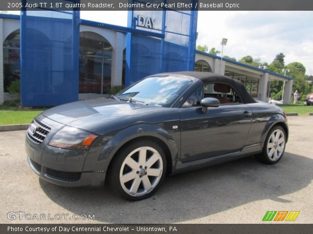 2005 Audi TT 1.8T quattro Roadster in Dolomite Grey Pearl Effect