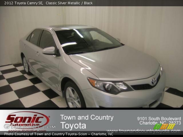 2012 Toyota Camry SE in Classic Silver Metallic