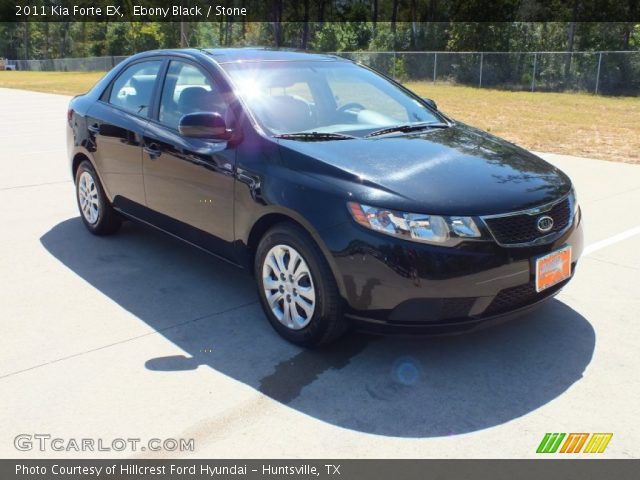2011 Kia Forte EX in Ebony Black