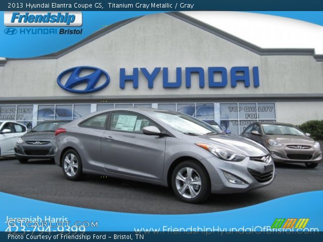 2013 Hyundai Elantra Coupe GS in Titanium Gray Metallic