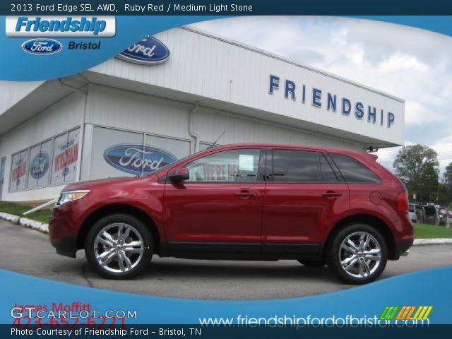 2013 Ford Edge SEL AWD in Ruby Red