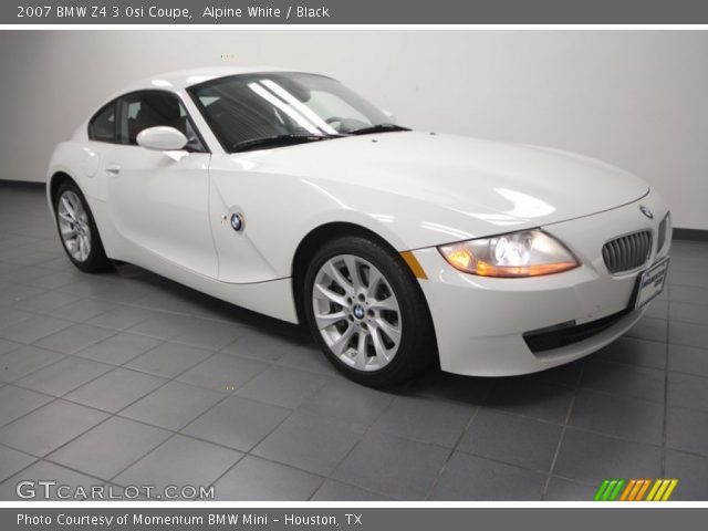 2007 BMW Z4 3.0si Coupe in Alpine White