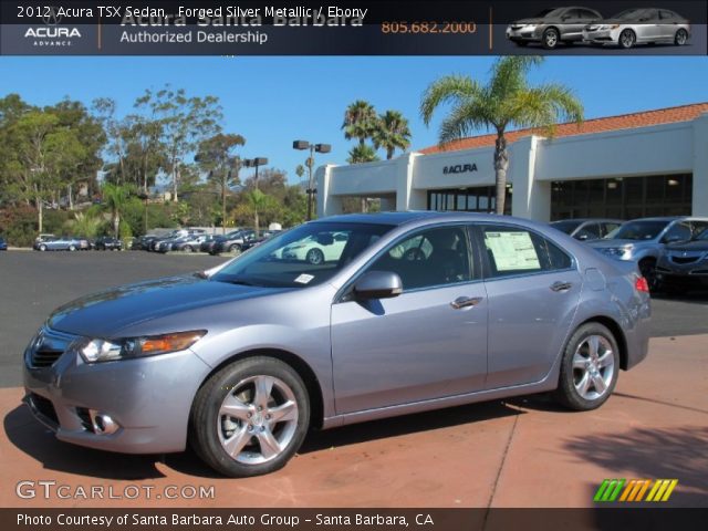 2012 Acura TSX Sedan in Forged Silver Metallic