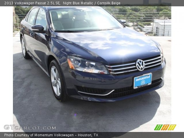 2013 Volkswagen Passat 2.5L SE in Night Blue Metallic