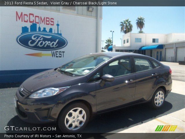 2013 Ford Fiesta S Sedan in Violet Gray