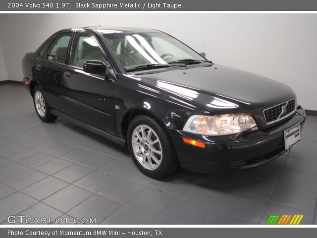 2004 Volvo S40 1.9T in Black Sapphire Metallic