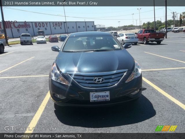 2013 Hyundai Sonata Limited in Pacific Blue Pearl