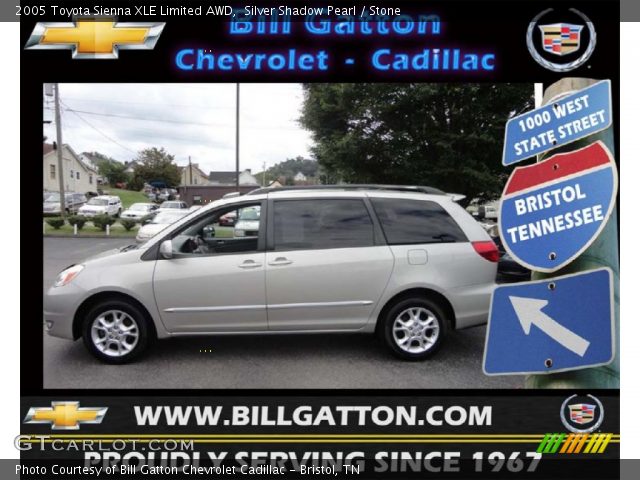 2005 Toyota Sienna XLE Limited AWD in Silver Shadow Pearl