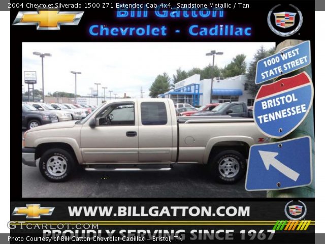 2004 Chevrolet Silverado 1500 Z71 Extended Cab 4x4 in Sandstone Metallic