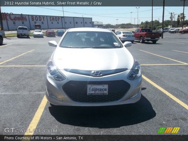 2012 Hyundai Sonata Hybrid in Silver Frost Metallic
