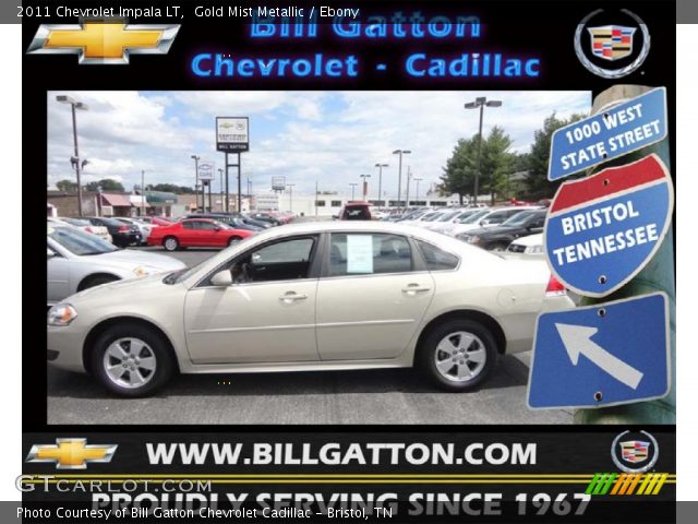 2011 Chevrolet Impala LT in Gold Mist Metallic