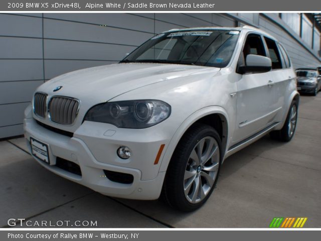 2009 BMW X5 xDrive48i in Alpine White