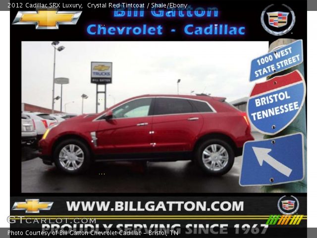 2012 Cadillac SRX Luxury in Crystal Red Tintcoat