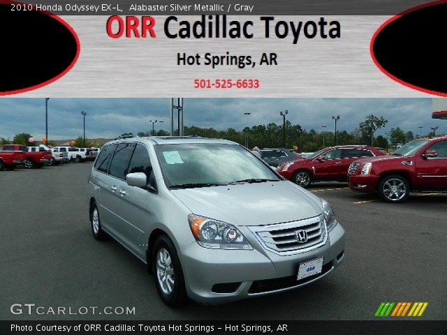 2010 Honda Odyssey EX-L in Alabaster Silver Metallic