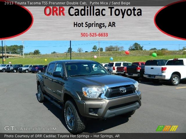 2013 Toyota Tacoma TSS Prerunner Double Cab in Pyrite Mica